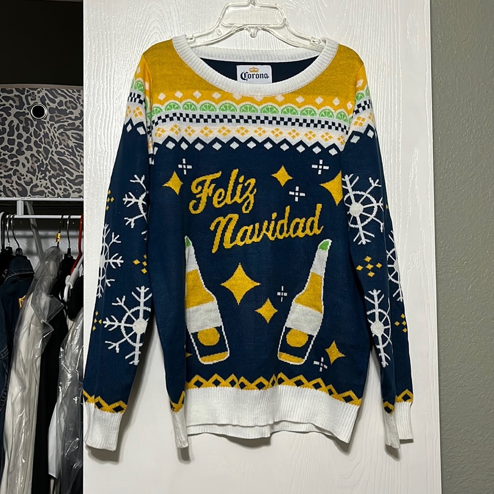 Corona Ugly Christmas Sweater